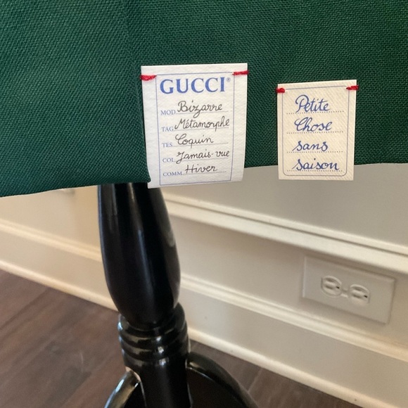 Gucci Made In Italy Mohair Wool Double Breasted Wrap Pleated Skirt Suit 46/44 - Picture 4 of 15